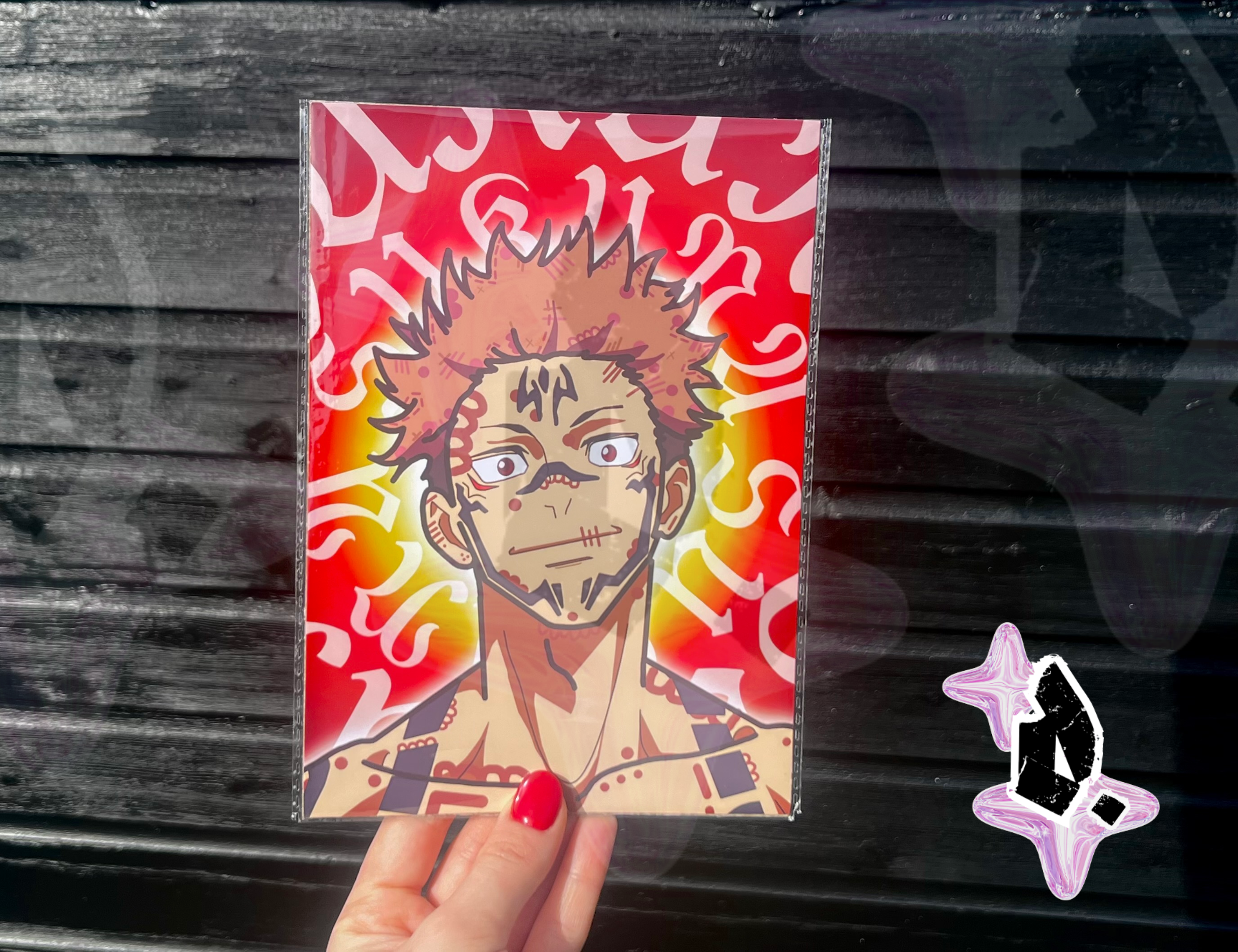 'Jujutsu Kaisen' Fan Art Print