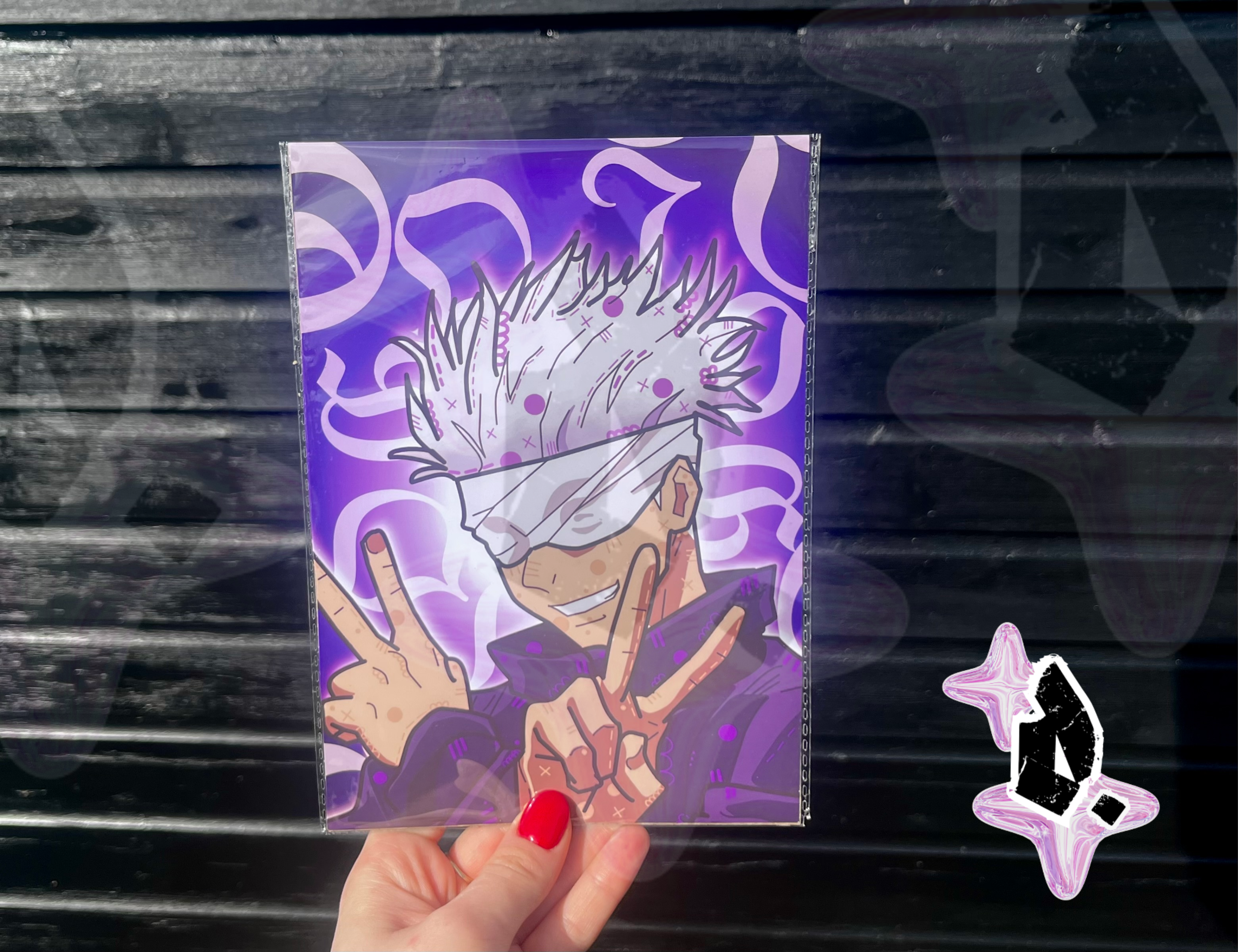 'Jujutsu Kaisen' Fan Art Print