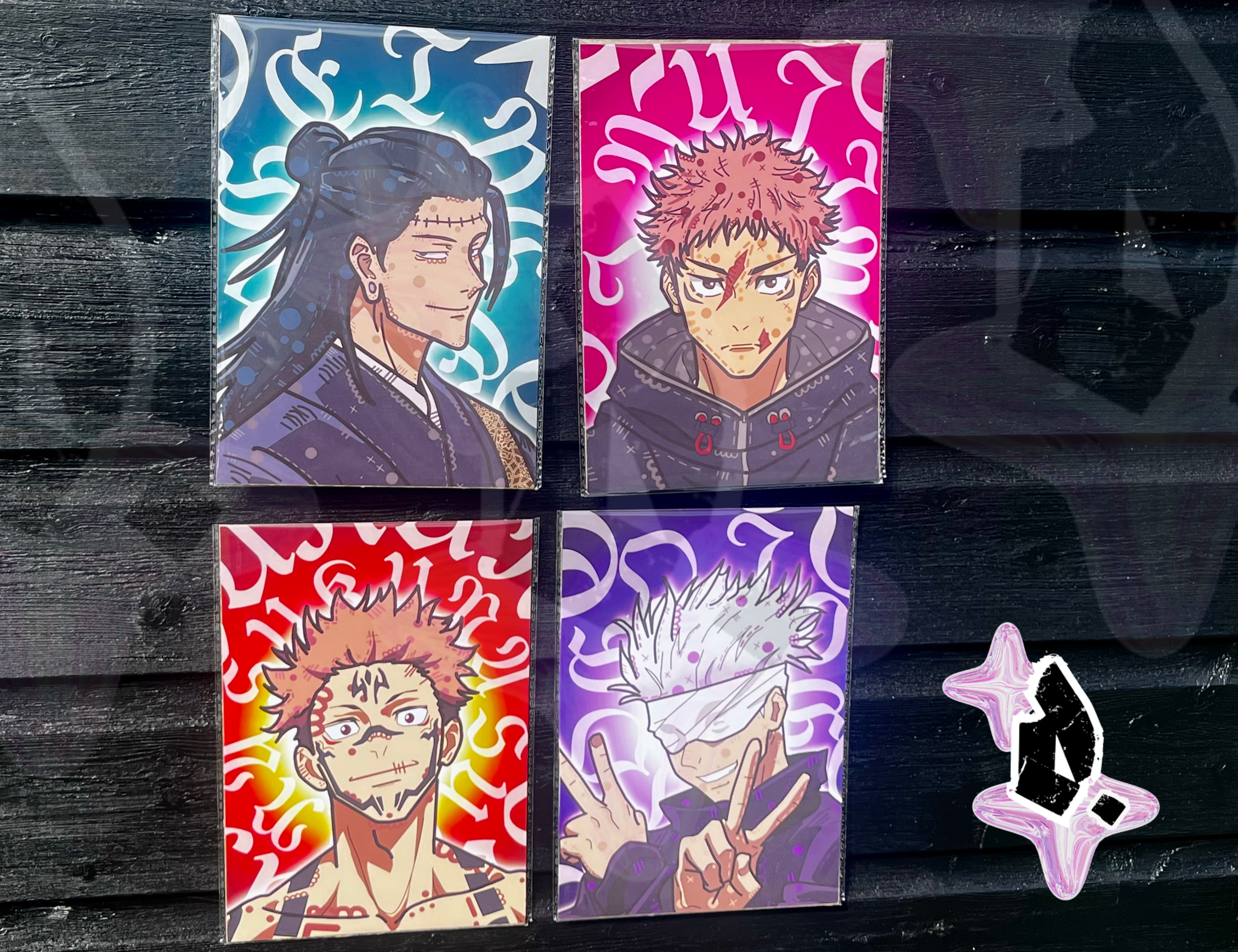 'Jujutsu Kaisen' Fan Art Print