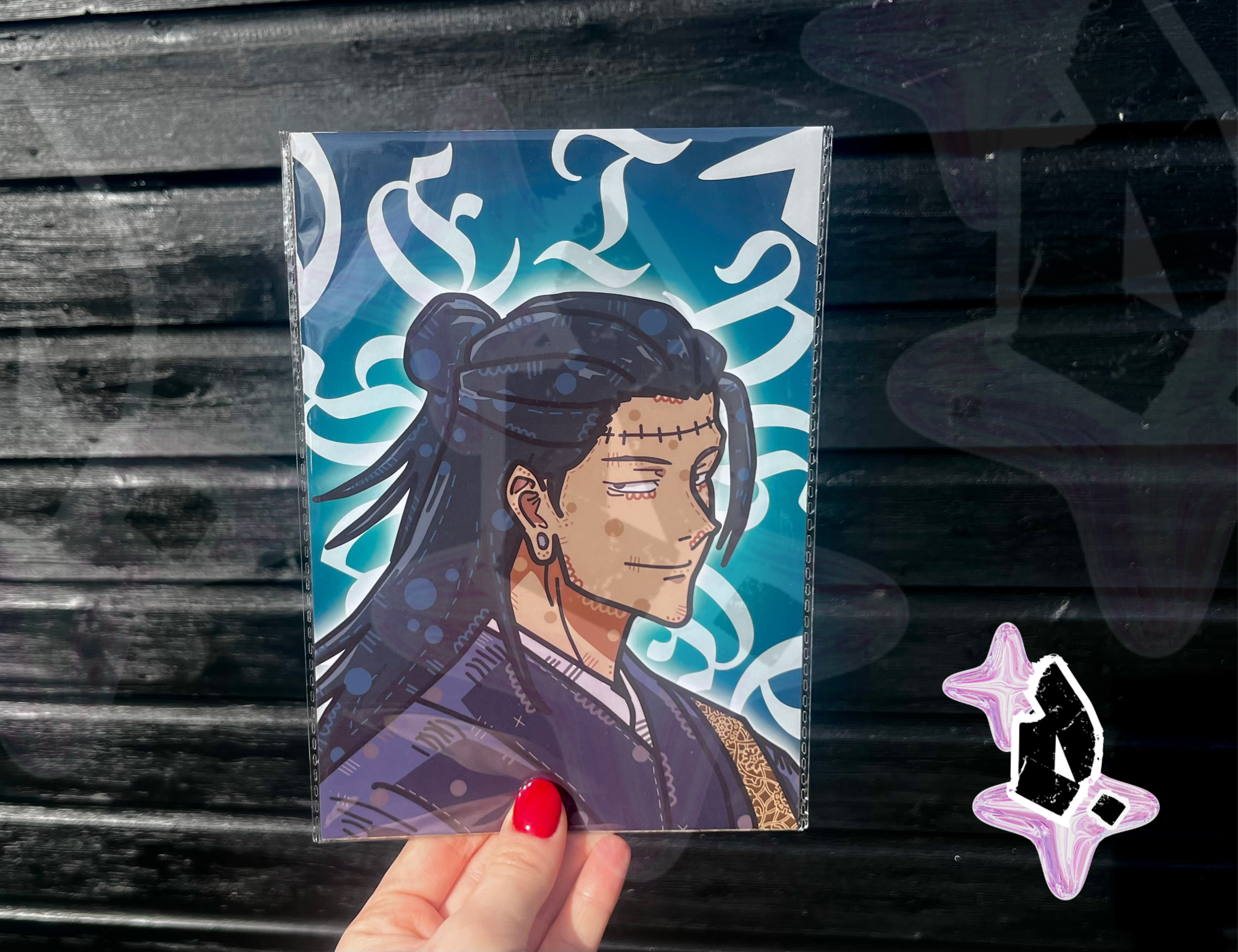 'Jujutsu Kaisen' Fan Art Print