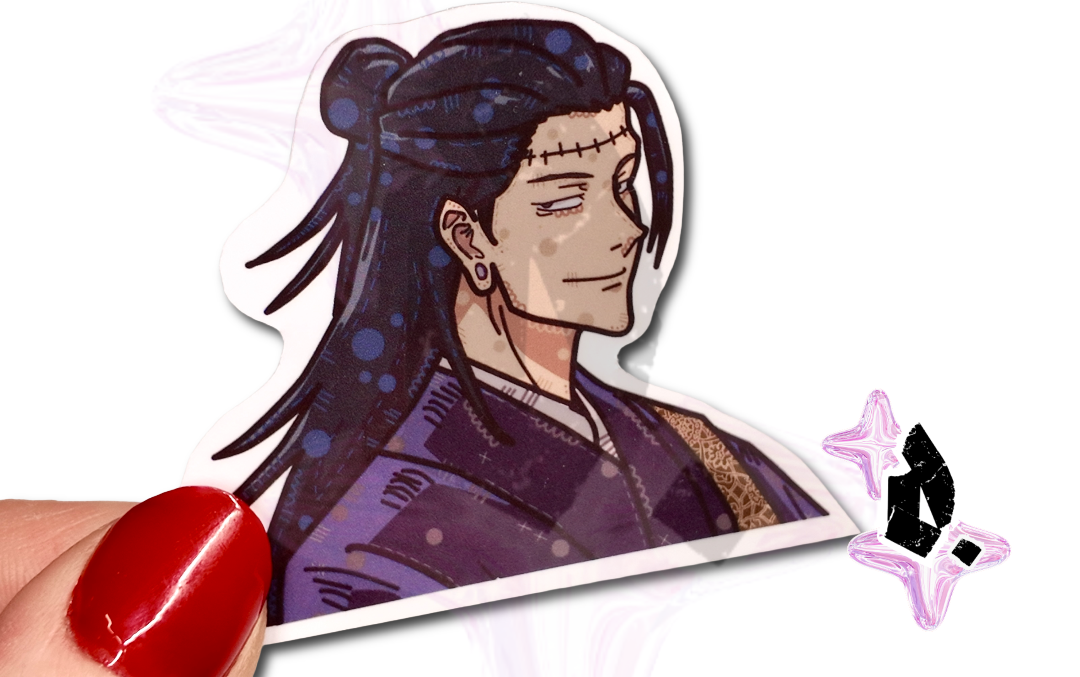 'Jujutsu Kaisen' Fan Art Stickers