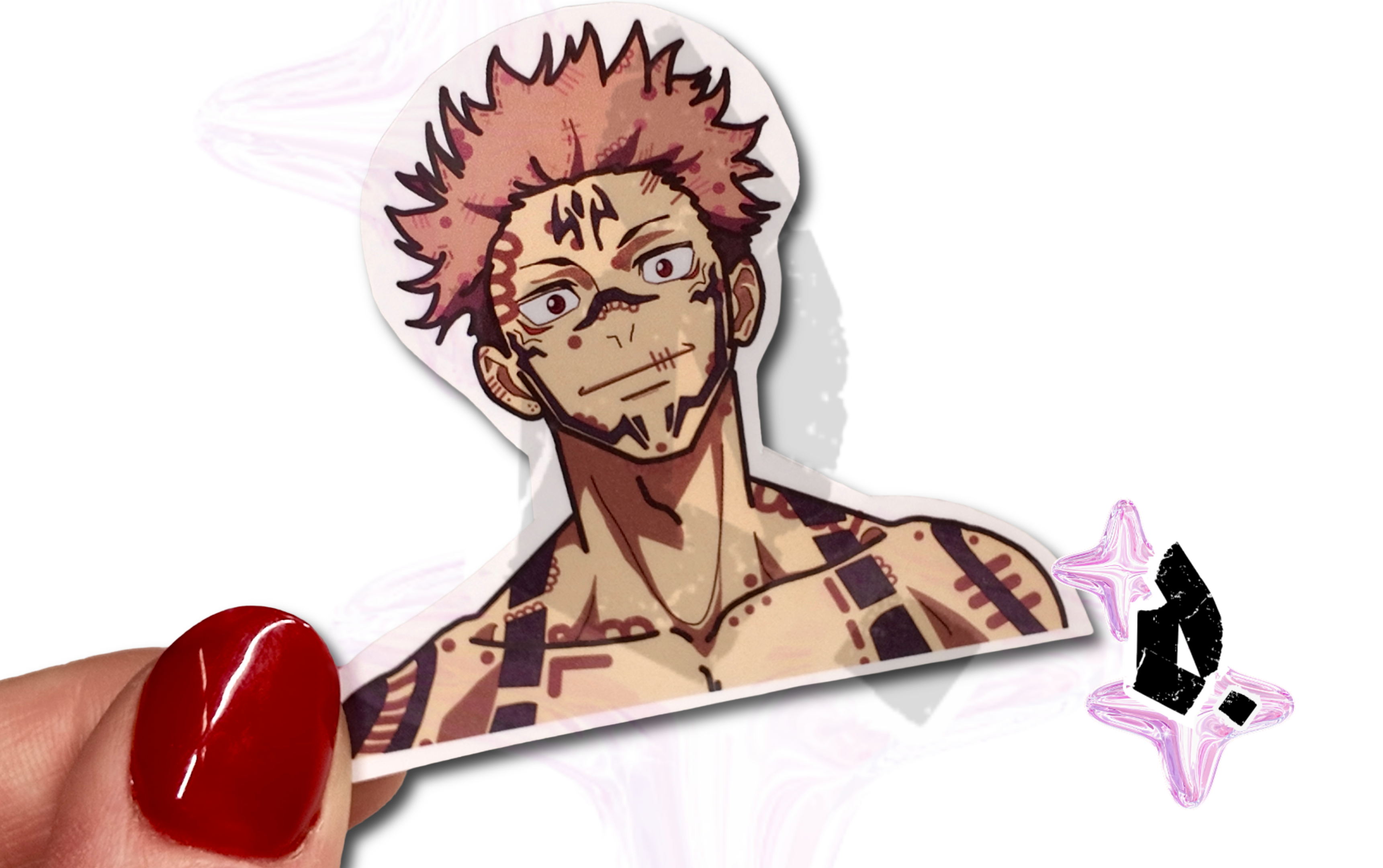 'Jujutsu Kaisen' Fan Art Stickers