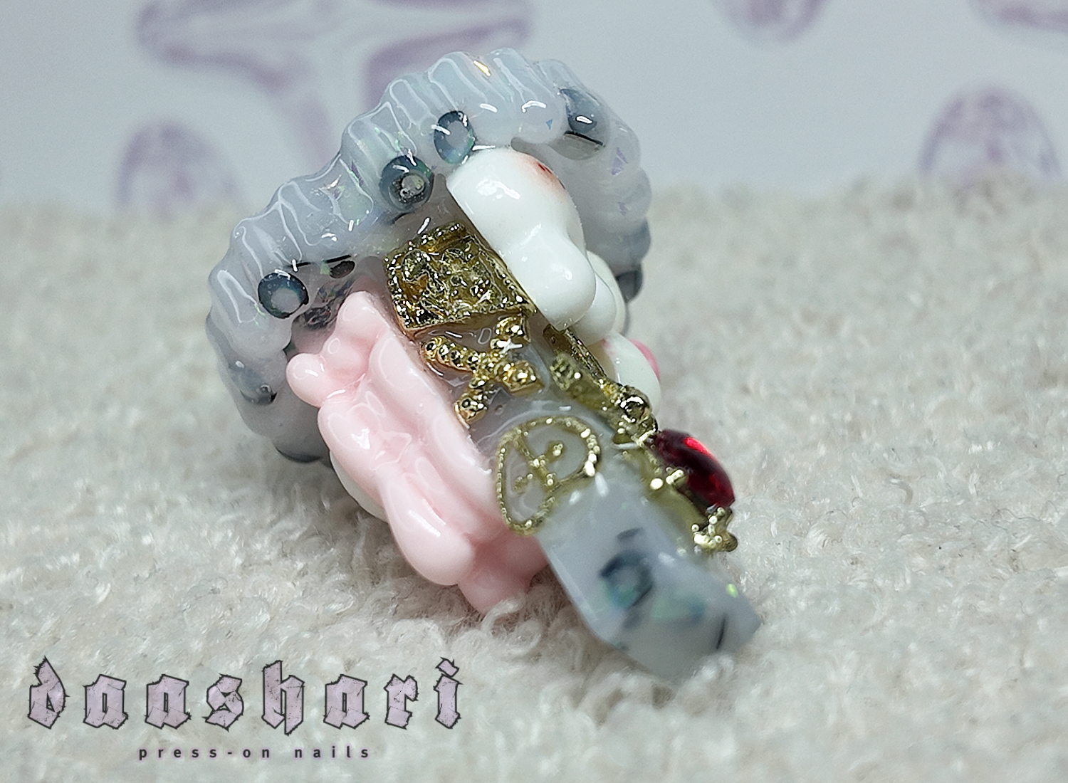 'Heart' Nail Display Stand