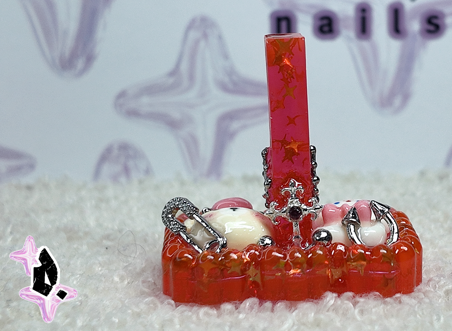 'Bow' Nail Display Stand
