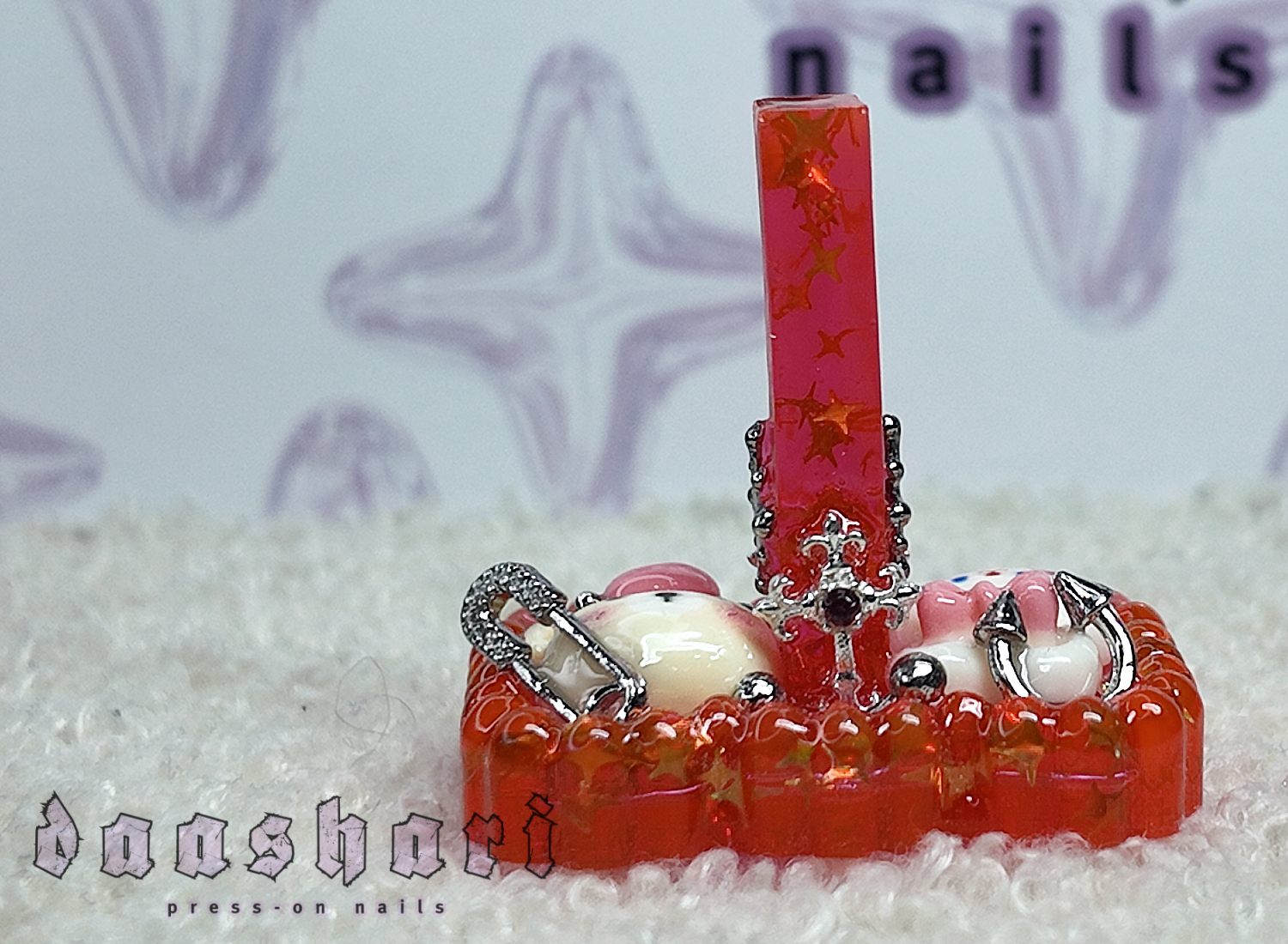 'Bow' Nail Display Stand