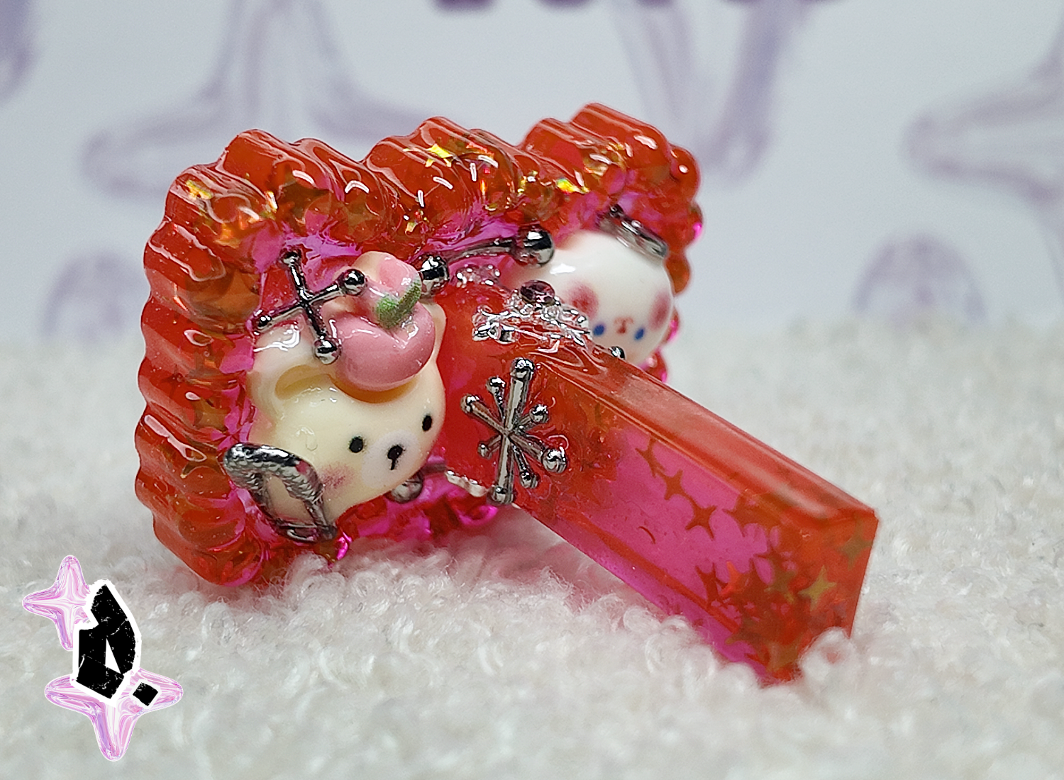 'Bow' Nail Display Stand