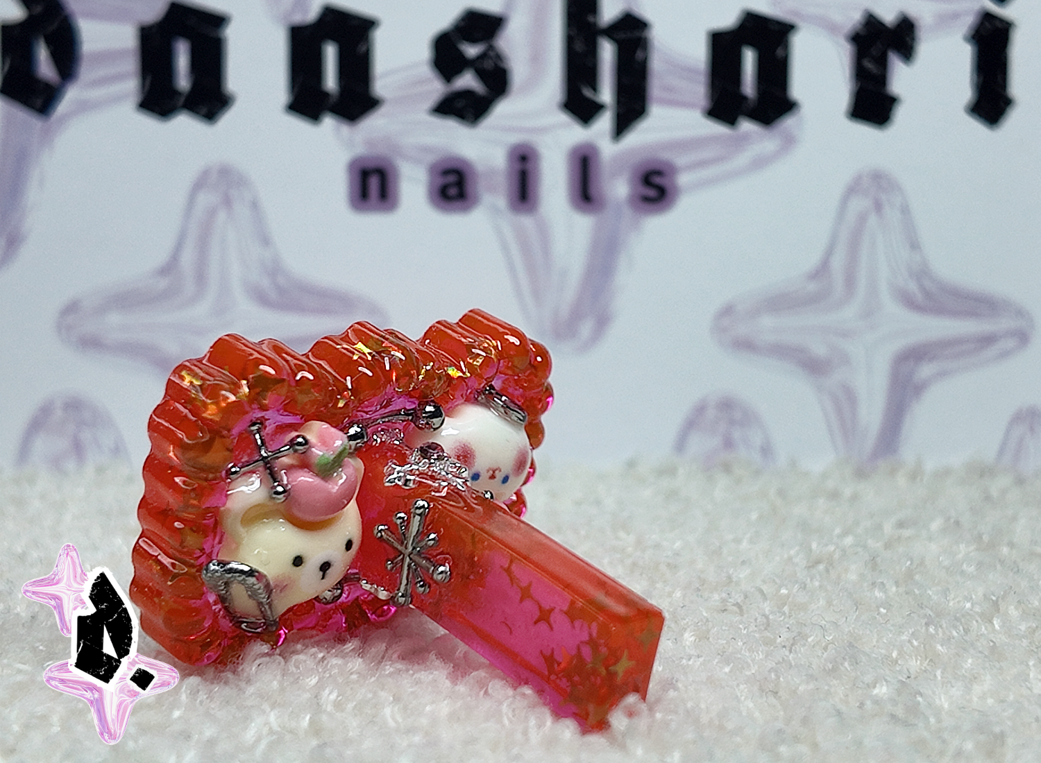 'Bow' Nail Display Stand