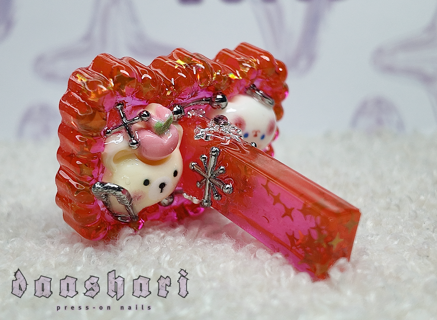 'Bow' Nail Display Stand