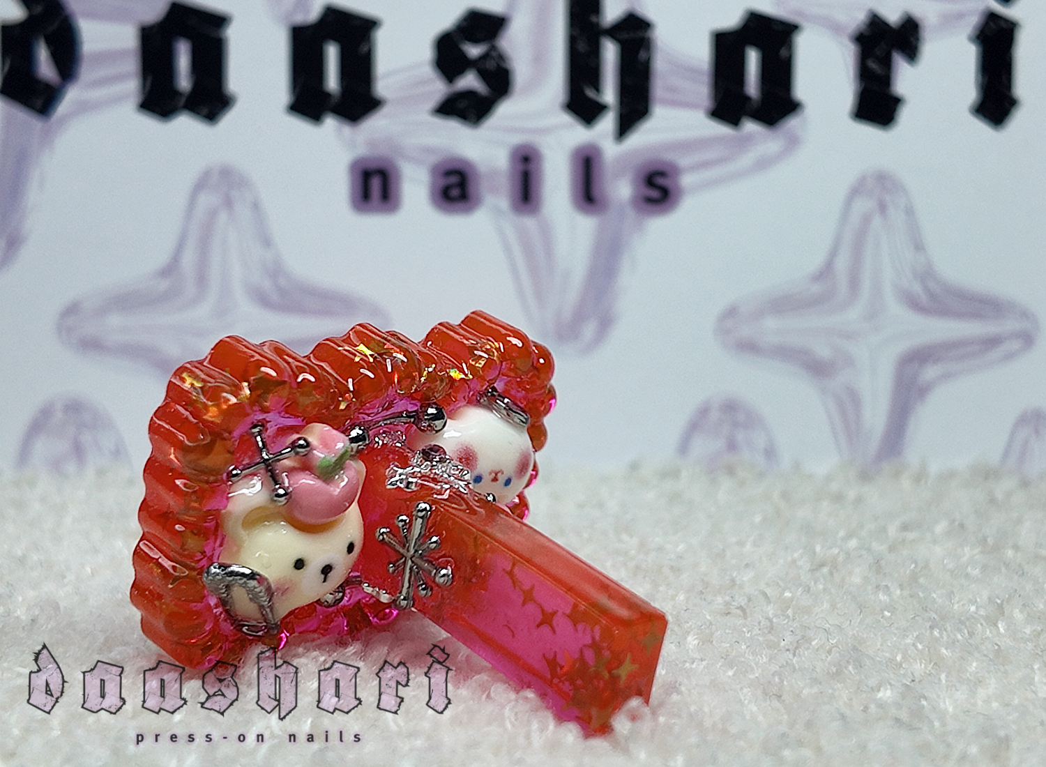 'Bow' Nail Display Stand