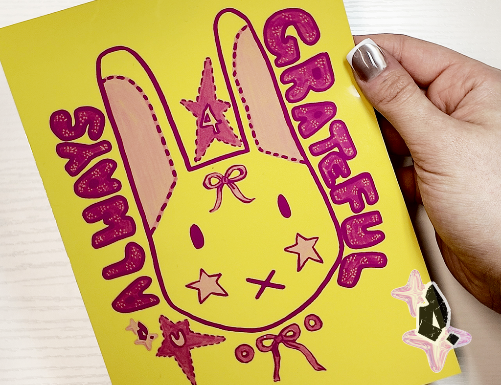 'Grateful 4 U' A5 Print