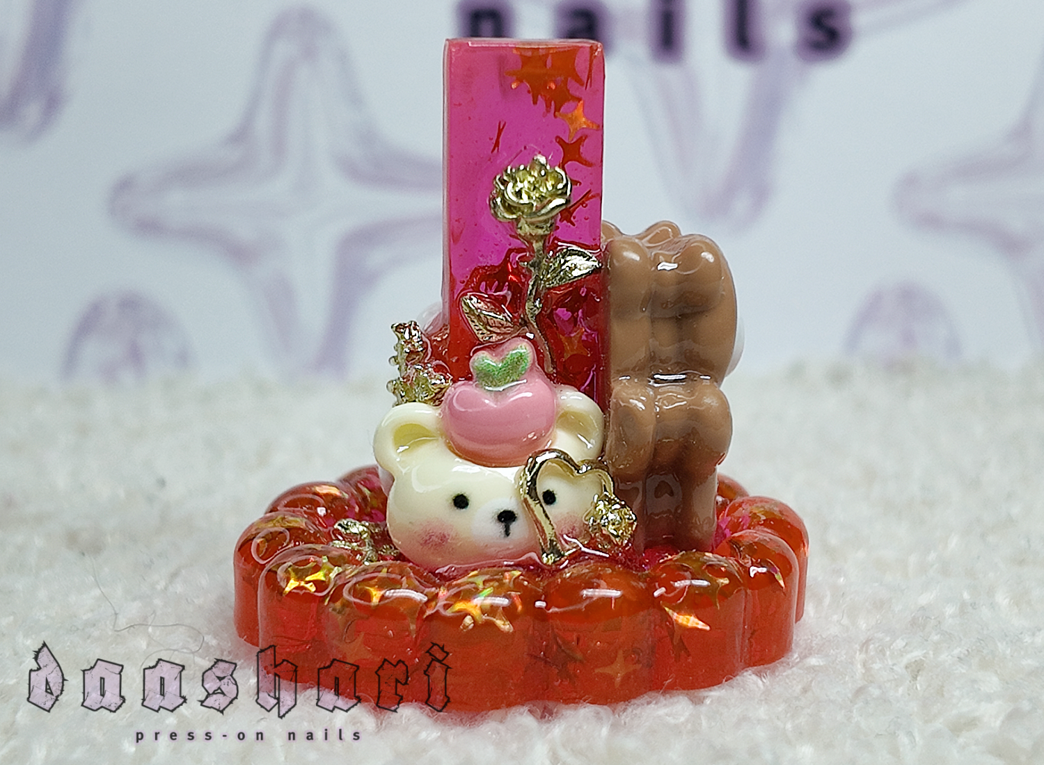 'Biscuit' Nail Display Stand