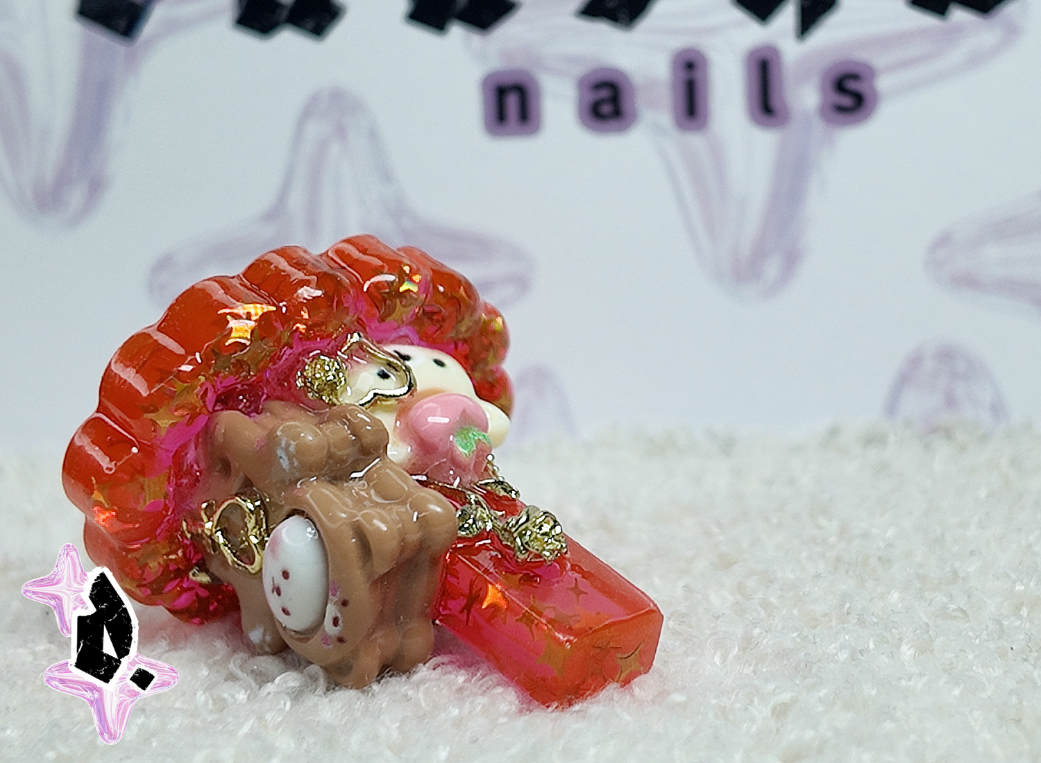 'Biscuit' Nail Display Stand