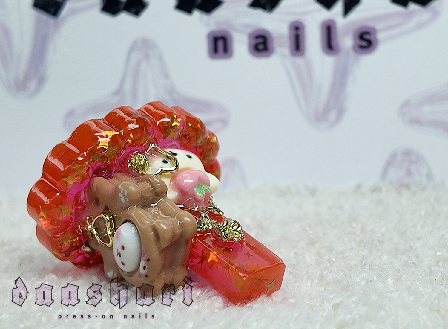 'Biscuit' Nail Display Stand