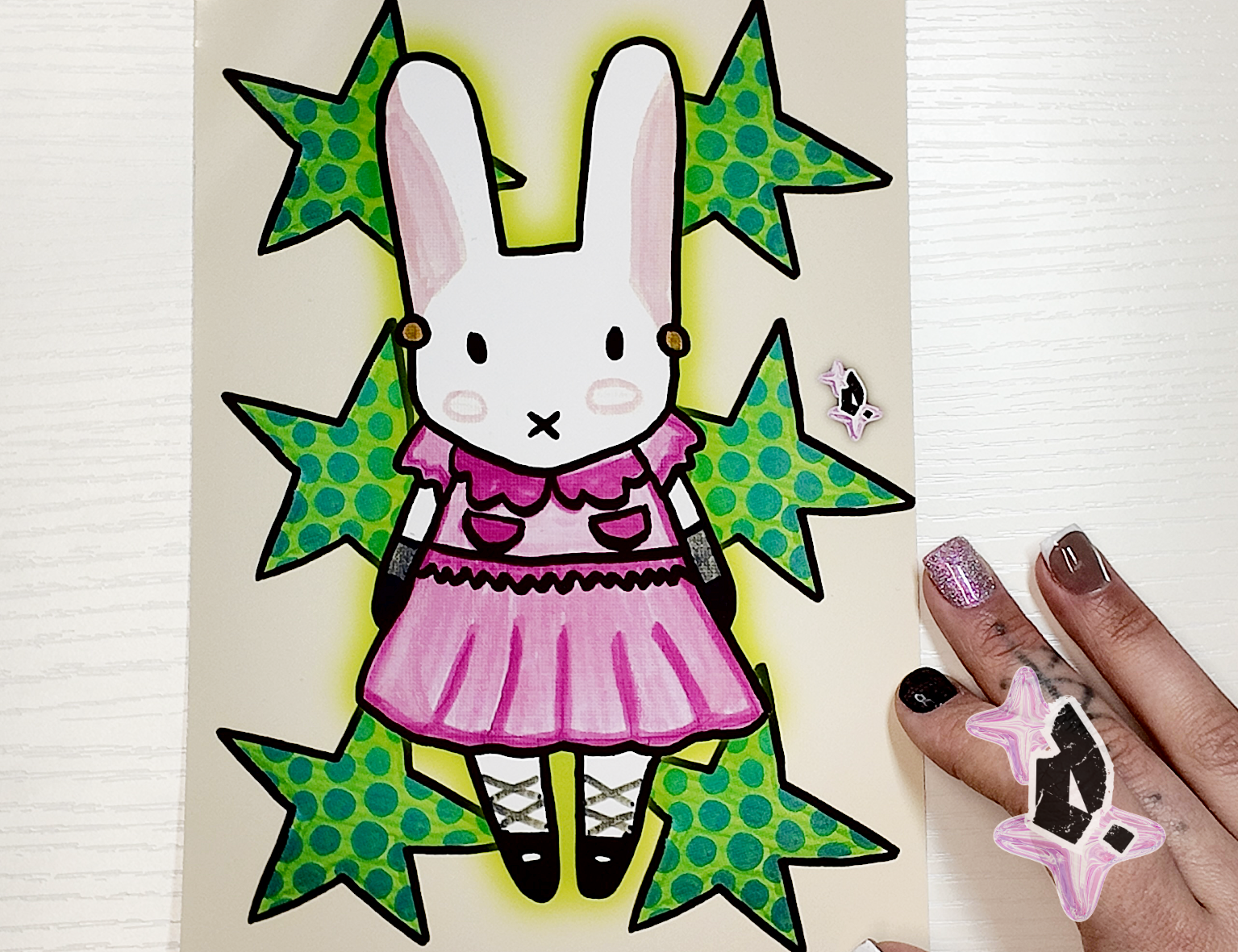'Bunny' A5 Print
