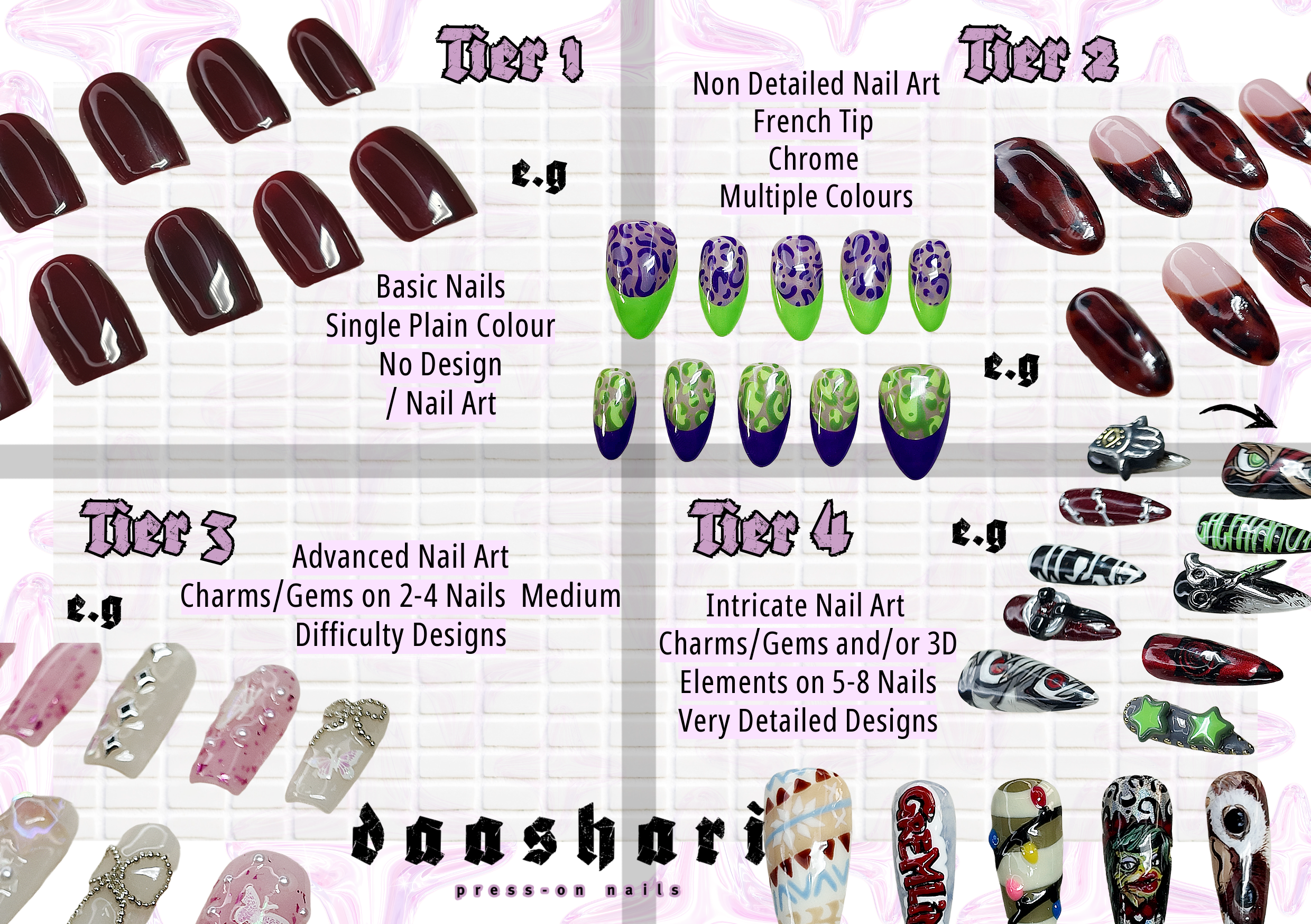 Custom Set - Press On Nails