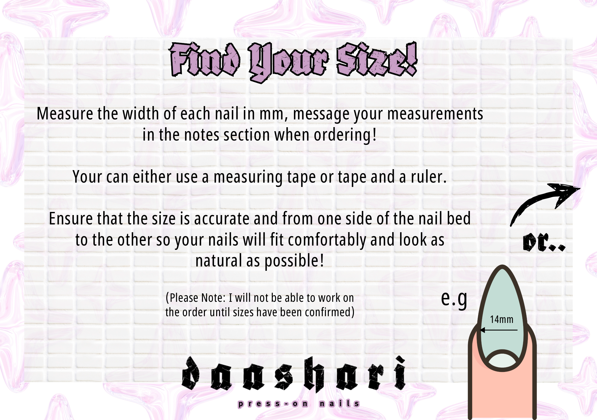 Custom Set - Press On Nails